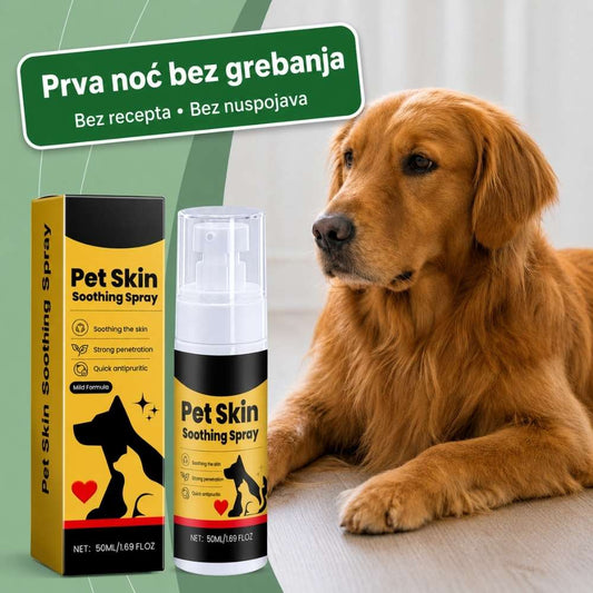 Veluna Veterinarski odobreni sprej za kožu pasa