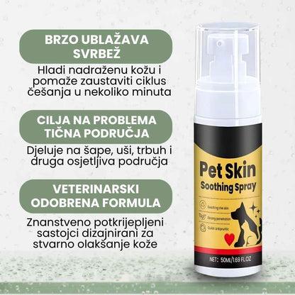 Veluna Veterinarski odobreni sprej za kožu pasa