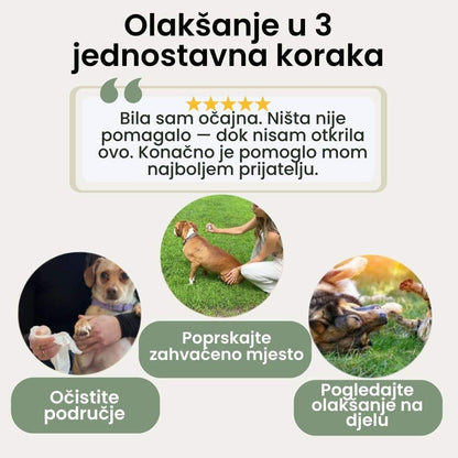 Veluna Veterinarski odobreni sprej za kožu pasa