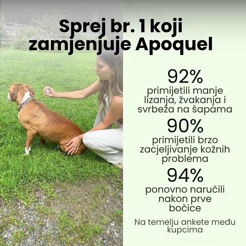 Veluna Veterinarski odobreni sprej za kožu pasa