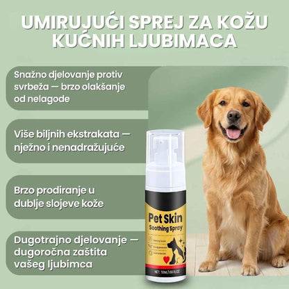 Veluna Veterinarski odobreni sprej za kožu pasa
