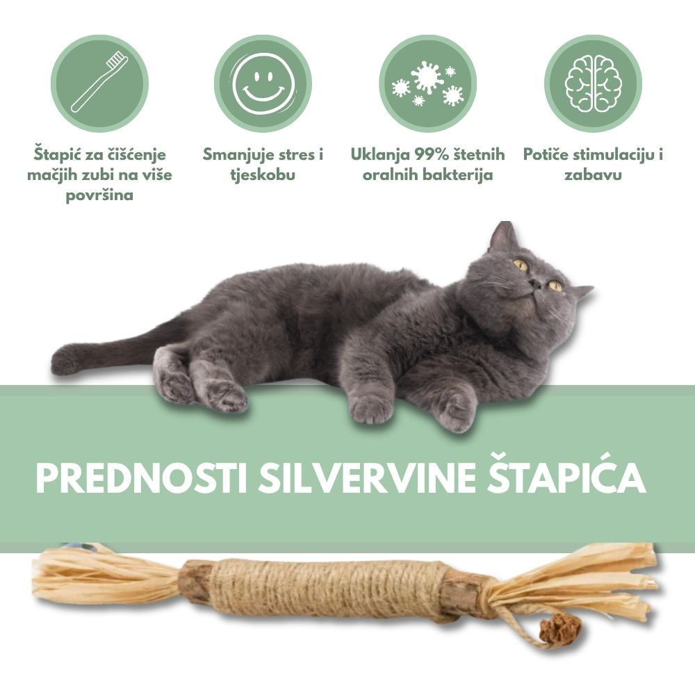 DentaSticks – Silvervine zubne štapiće za mačke