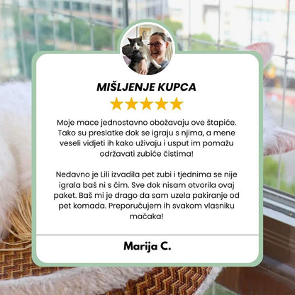 DentaSticks – Silvervine zubne štapiće za mačke