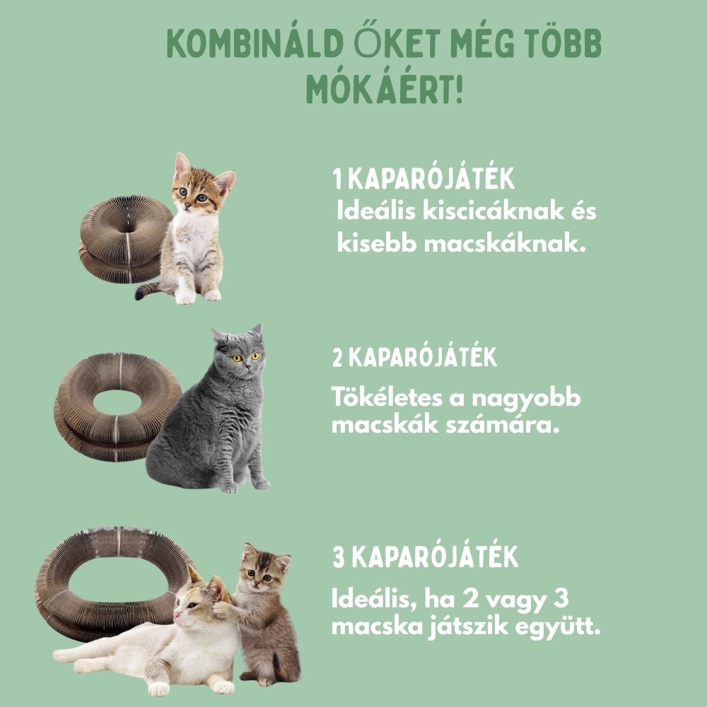 Interaktivni grebalica za mačke s uključenom lopticom