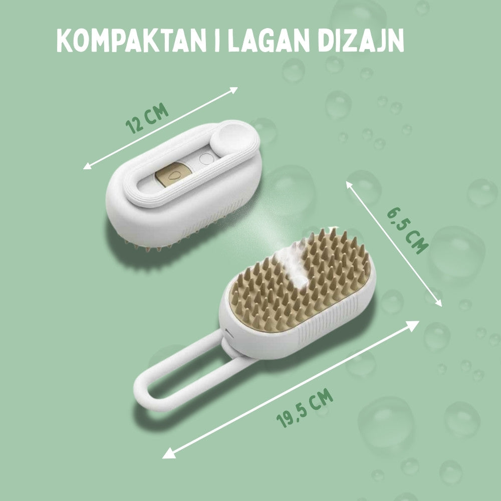 Veluna Steam Brush za mačke